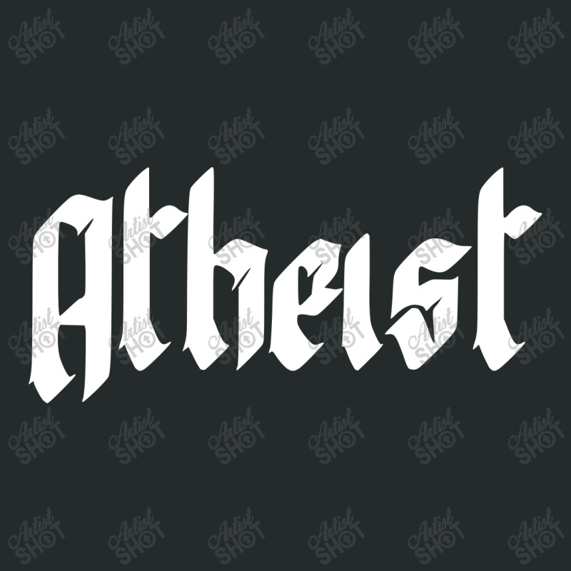 Atheist Women's Triblend Scoop T-shirt by blackacturus | Artistshot