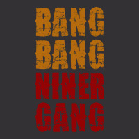 Bang Bang Niner Gang Football Vintage Hoodie And Short Set | Artistshot