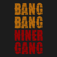 Bang Bang Niner Gang Football Hoodie & Jogger Set | Artistshot