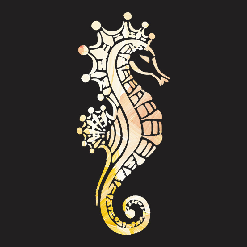 Nature Lovers T  Shirt Seahorse Pattern T  Shirt T-shirt | Artistshot