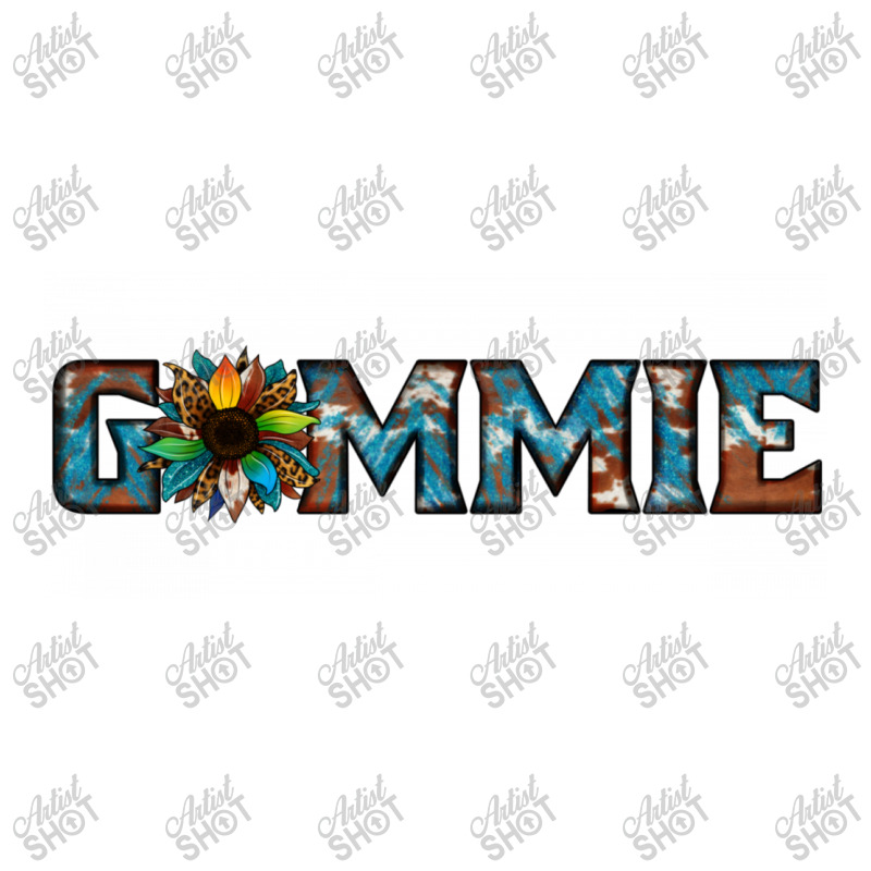 Gammie Sunflower Cowhide Crop Top | Artistshot