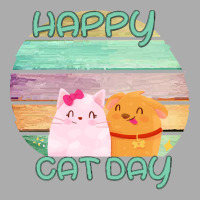 Happy Cat Day International Cat Day T  Shirt Happy Cat Day Internation Men's T-shirt Pajama Set | Artistshot