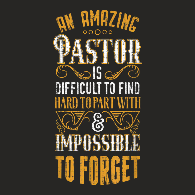 Amazing Pastor Retirement Shirt Pastor Appreciation Gift Ladies Fitted T-Shirt by tandonwelters | Artistshot