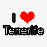 I Love Tenerife Ladies Fitted T-shirt | Artistshot