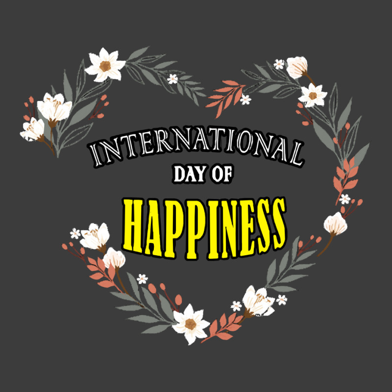 International Day Of Happiness T  Shirt International Day Of Happiness Men's Polo Shirt by actsetting | Artistshot