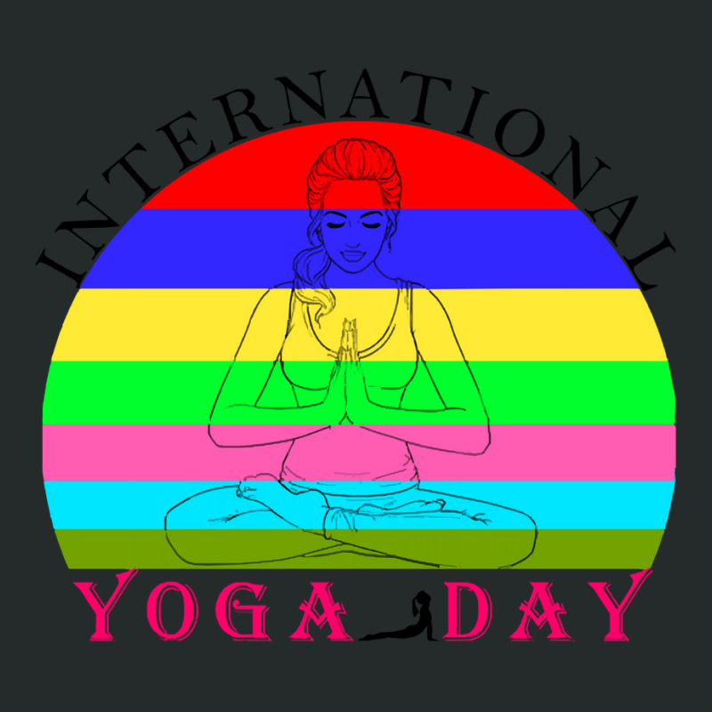 International Day Of Yoga T  Shirt International Day Of Yoga T  Shirt Women's Triblend Scoop T-shirt by actsetting | Artistshot