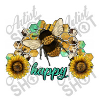 Bee Happy Honey Comb Crop Top | Artistshot