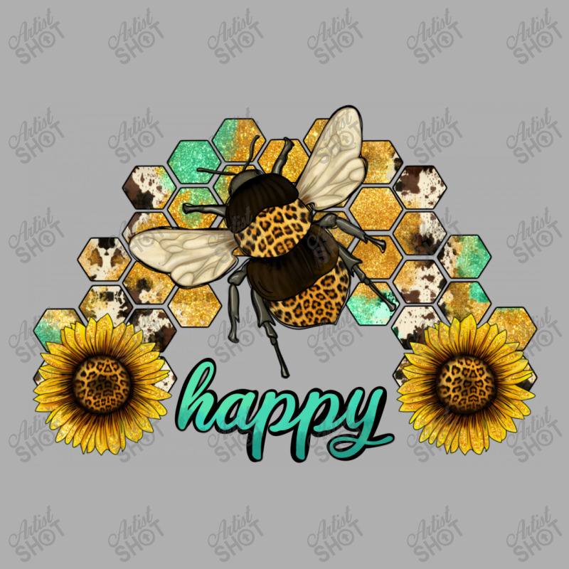 Bee Happy Honey Comb Ladies Fitted T-Shirt by JahusDesignShop | Artistshot