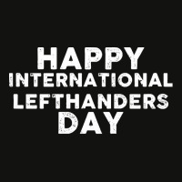 International Lefthanders Day T  Shirt International Lefthanders Day T Scorecard Crop Tee | Artistshot