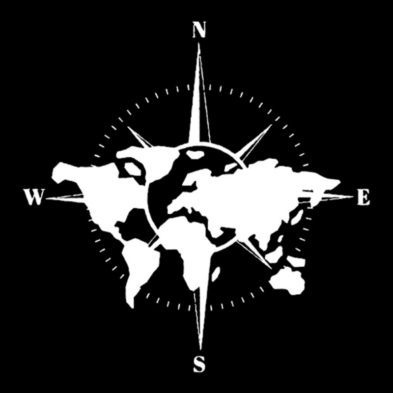 World Map Compass Youth Jogger | Artistshot