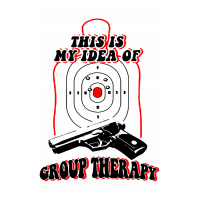 Shooter   This Is My Idea Of Group Therapy Crop Top | Artistshot