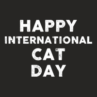 International Cat Day T  Shirt International Cat Day T  Shirt Ladies Fitted T-shirt | Artistshot