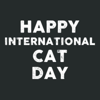 International Cat Day T  Shirt International Cat Day T  Shirt Women's Triblend Scoop T-shirt | Artistshot