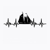 Sailing Sail Boat   Heartbeat T-shirt | Artistshot