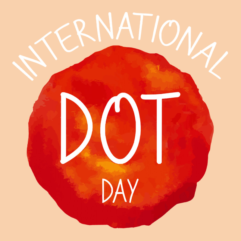 International Dot Day T  Shirt International Dot Day Celebration Gift Cropped Hoodie by trompeloise212 | Artistshot