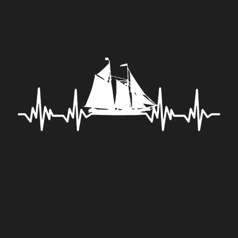 Sailing Sail Boat   Heartbeat T-shirt | Artistshot