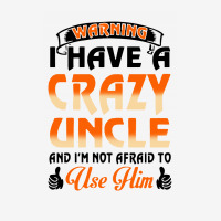 Warning I Have A Crazy Uncle Scorecard Crop Tee | Artistshot