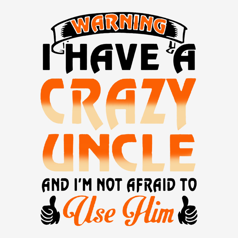 Warning I Have A Crazy Uncle Scorecard Crop Tee | Artistshot