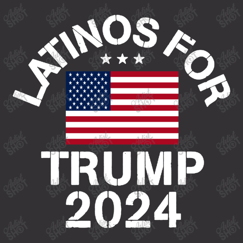 Latinos For Trump 2024 Vintage Hoodie And Short Set by Vario | Artistshot