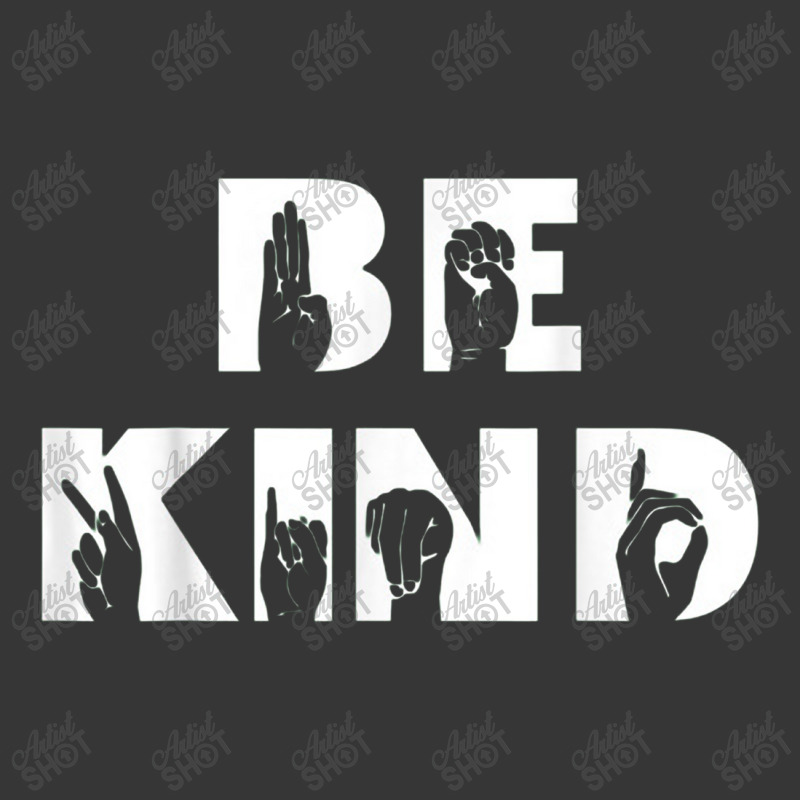 Be Kind Sign Language Deaf Awabe Kind Sign Language Deaf Awareness Asl Toddler Hoodie by komporgass | Artistshot