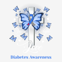 Diabetes Diabetic Butterfly Cross Faith Hope Love 2 Diabetes Awareness Camper Cup | Artistshot