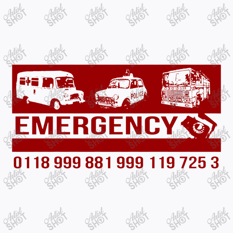 Emergency Number T-shirt | Artistshot