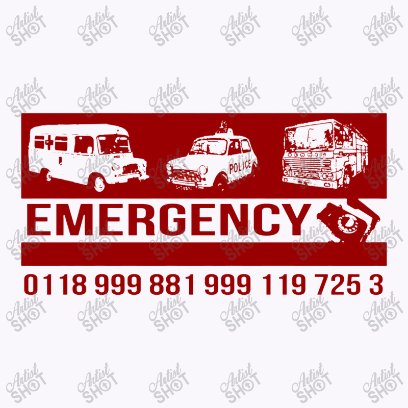 Emergency Number Tank Top | Artistshot