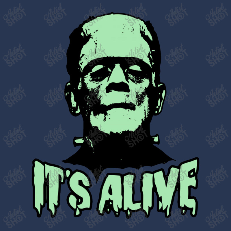 Frankenstein Monster It's Alive Men Denim Jacket by waktuindonesia | Artistshot