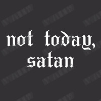 Not Today Satan Vintage Short | Artistshot