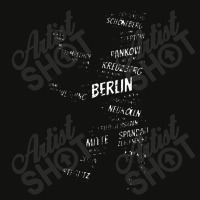 Berlin Bear Coat Of Arms Wordart City Districts Scorecard Crop Tee | Artistshot