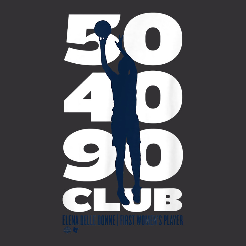 Officially Licensed Elena Delle Donne   50 40 90 Club T Shirt Vintage Short | Artistshot