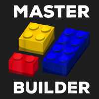 Master Builder Cute Block Building Kids Toys Brick Builders T Shirt Classic T-shirt | Artistshot