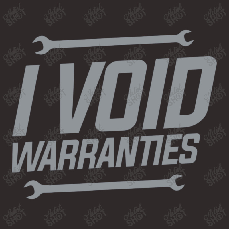 Funny Mechanics I Void Warranties Wrench Garage Racerback Tank by kabelistrik | Artistshot