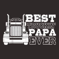 Truck Driver Dad Funny Gift   Best Truckin' Papa Ever T Shirt Racerback Tank | Artistshot