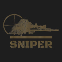 Sniper Ghillie Suit And Reticle Military T Shirt Classic T-shirt | Artistshot