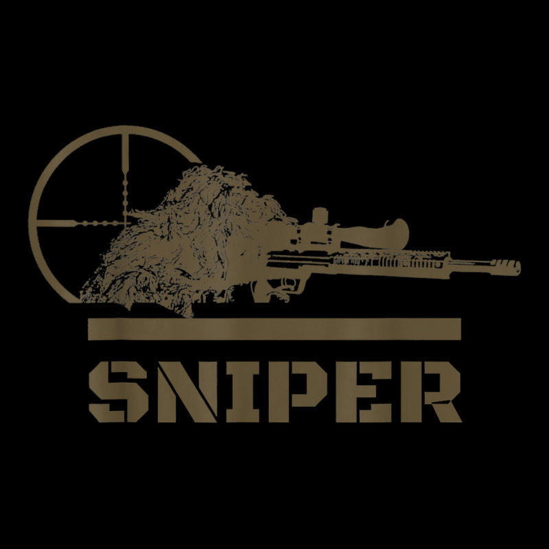 Sniper Ghillie Suit And Reticle Military T Shirt Fleece Short | Artistshot