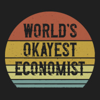 Economist T  Shirt World's Okayest Economist T  Shirt Ladies Polo Shirt | Artistshot