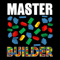 Boys Master Builder Funny Brick Building Blocks Toddler Men T Shirt Adjustable Cap | Artistshot