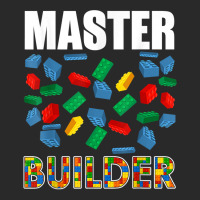 Boys Master Builder Funny Brick Building Blocks Toddler Men T Shirt Printed Hat | Artistshot