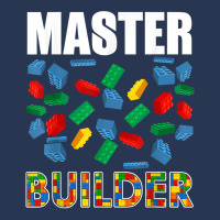 Boys Master Builder Funny Brick Building Blocks Toddler Men T Shirt Ladies Denim Jacket | Artistshot