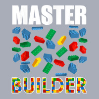 Boys Master Builder Funny Brick Building Blocks Toddler Men T Shirt Tank Dress | Artistshot