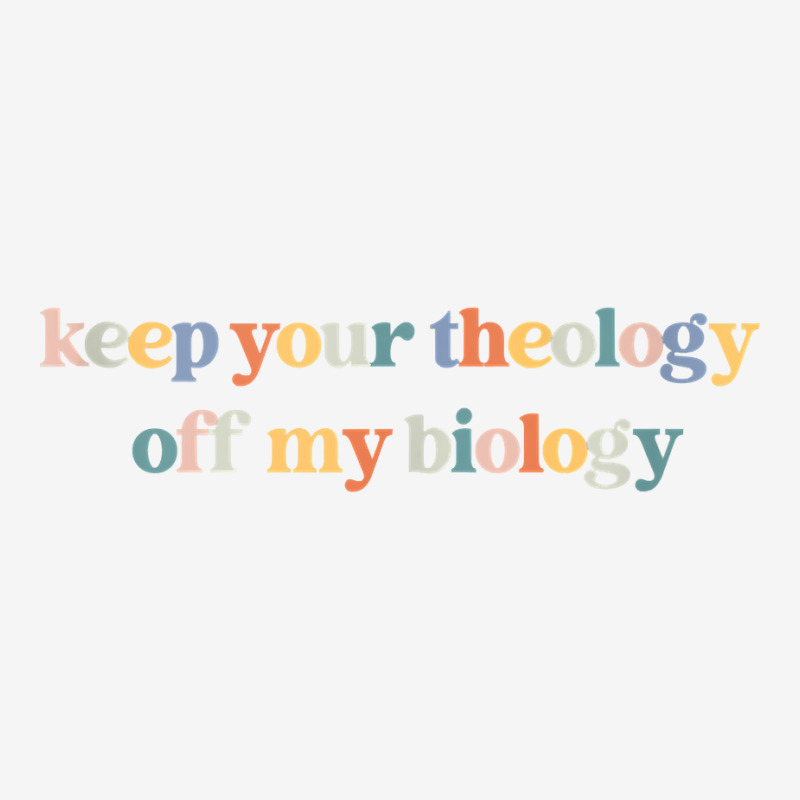 Keep Your Theology Off My Biology Pro Choice Feminist Retro Tank Top 15 Oz Coffee Mug | Artistshot