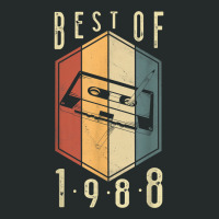 Best Of 1988 34 Year Old Gifts Cassette Tape 34th Birthday T Shirt Women's Triblend Scoop T-shirt | Artistshot