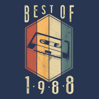 Best Of 1988 34 Year Old Gifts Cassette Tape 34th Birthday T Shirt Ladies Denim Jacket | Artistshot