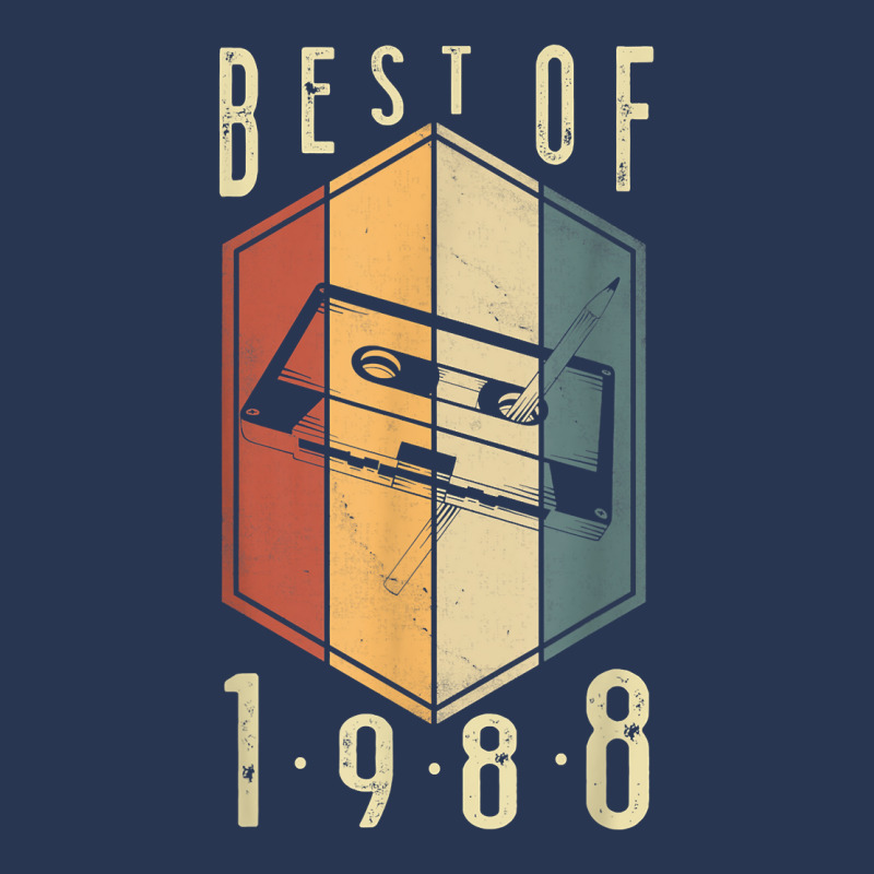 Best Of 1988 34 Year Old Gifts Cassette Tape 34th Birthday T Shirt Ladies Denim Jacket by harmanyuan | Artistshot