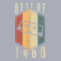 Best Of 1988 34 Year Old Gifts Cassette Tape 34th Birthday T Shirt Tank Dress | Artistshot