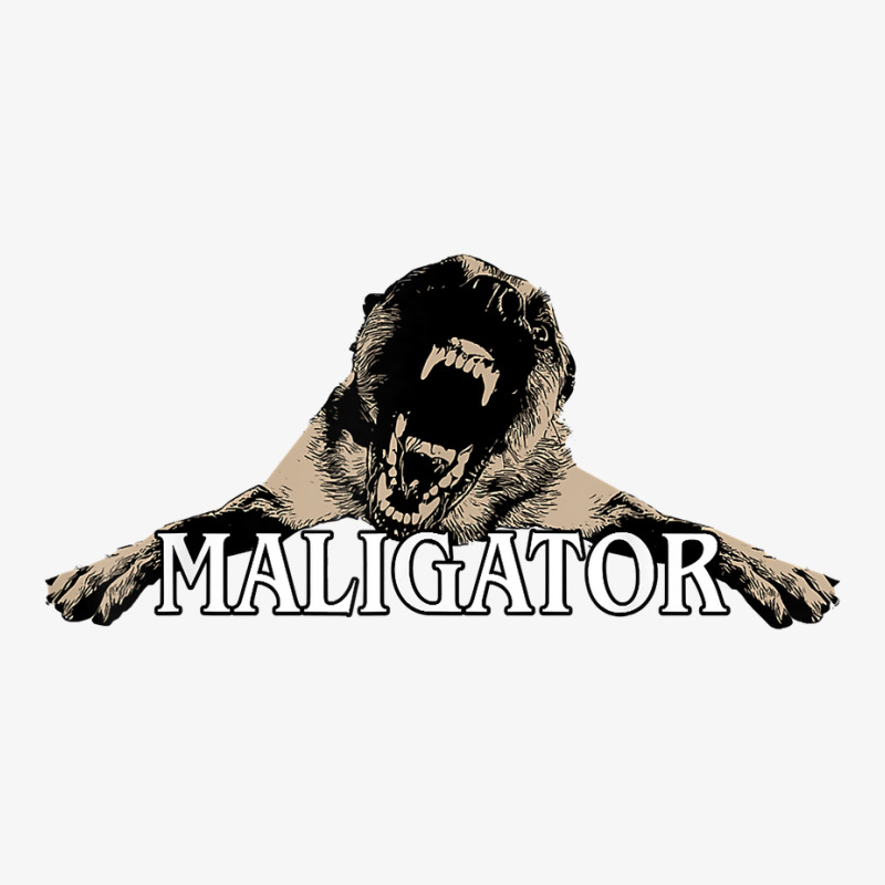 Maligator Belgian Malinois Dog T Shirt Ladies Fitted T-Shirt by abdurrehmancappucci | Artistshot