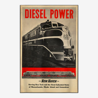 Diesel Power...new Haven Rail Road T Shirt Drawstring Bags | Artistshot