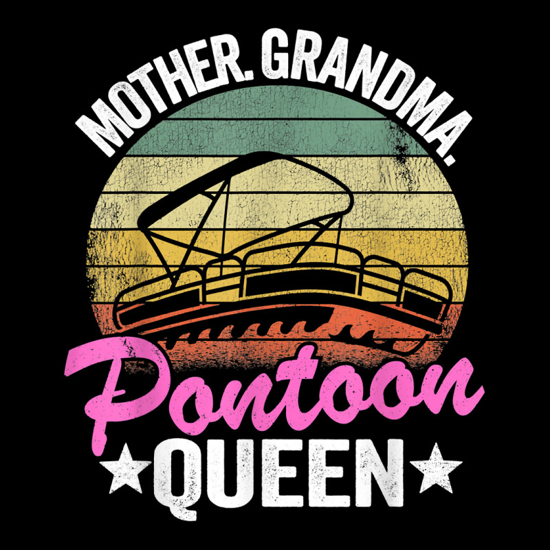 Lake Life Women Mom Mother Grandma Pontoon Queen T Shirt Adjustable Cap | Artistshot