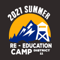 2021 Summer Reeducation Camp Military Re Educate Racerback Tank | Artistshot